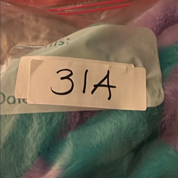 Monster Inc Fuzzy Blue and Purple Horned Hat Disney Tokyo Fan Sulley Disneyland